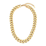 Load image into Gallery viewer, Hip Hop Stainless Steel Necklace Women's Cuban Chain Necklace Ornament
