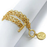 Load image into Gallery viewer, Charm Chain Bracelets For Women Men Stainless Steel Alloy Bracelets
